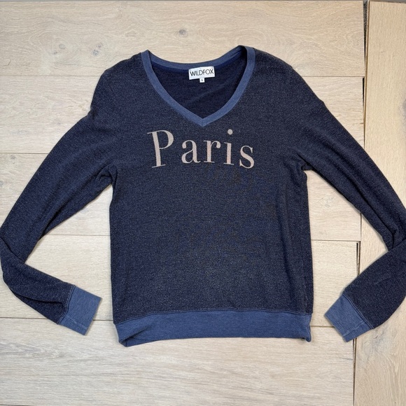 Wildfox Paris Sweatshirt - Picture 1 of 5